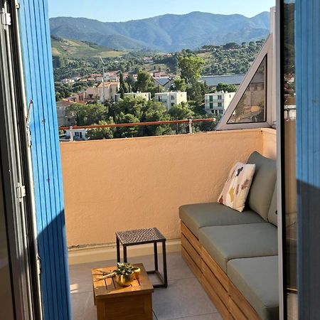 Attique A Banyuls - Vue Mer Et Montagne Luaran gambar