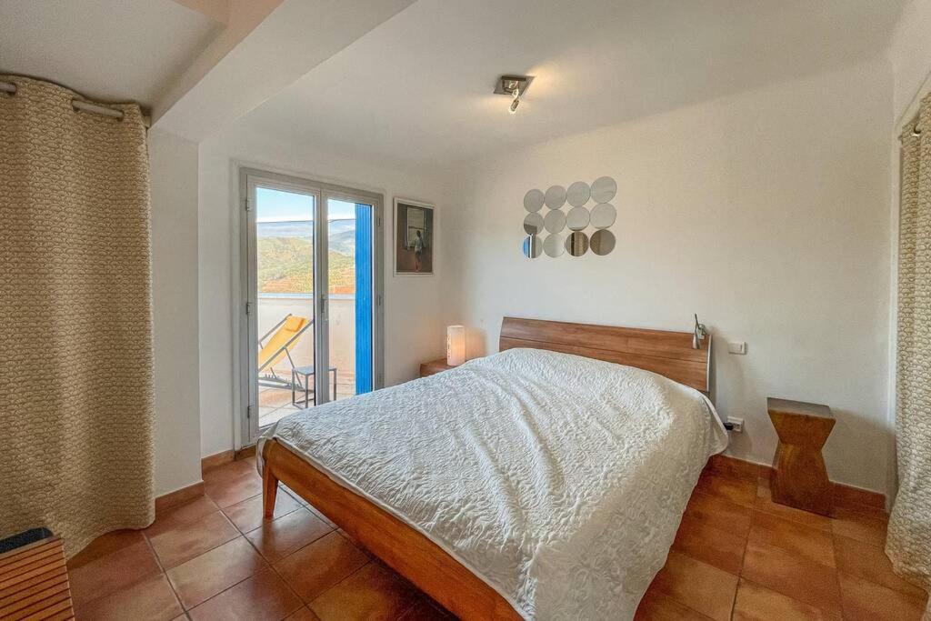 Attique A Banyuls - Vue Mer Et Montagne Luaran gambar